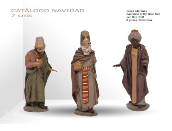 Reyes adorando. 7 cm