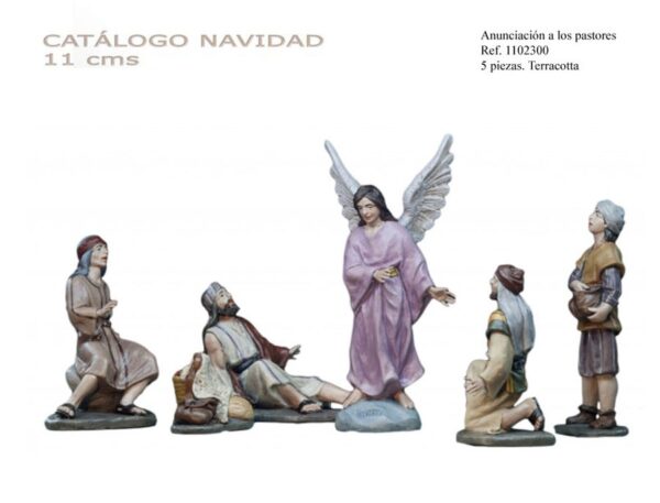 Anunciación a los pastores. 11 cm