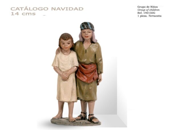 Grupo con niños. 14 cm