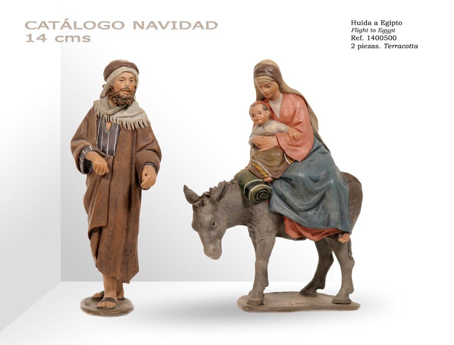 Huida a Egipto. 14 cm: imagen 1