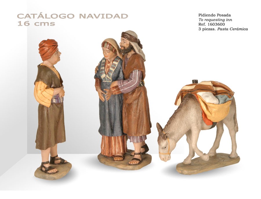 Pidiendo posada. 16 cm: imagen 1