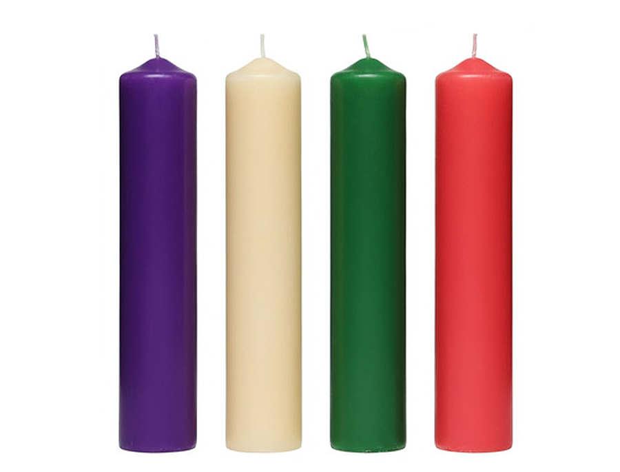 Juego de velas de Adviento 60x25: imagen 1
