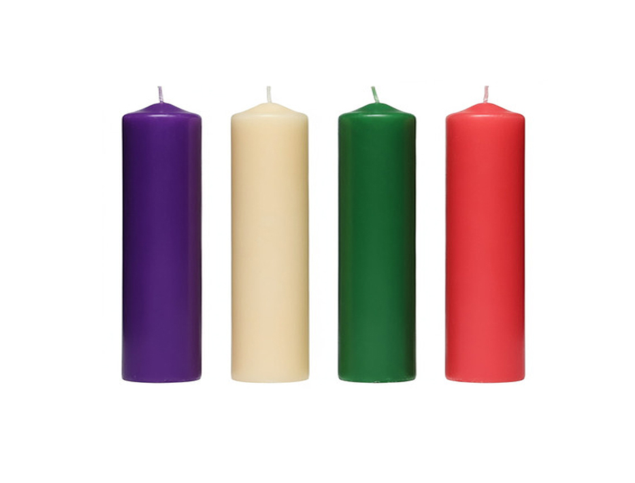 Juego velas de adviento 50x22: imagen 1