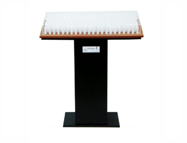 Lampadario metálico 63 velas led