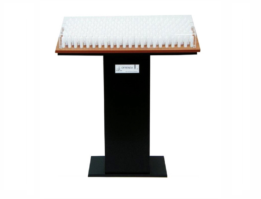 Lampadario metálico 63 velas led: imagen 1