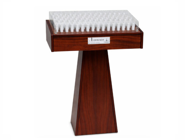 Lampadario madera 171 velas led