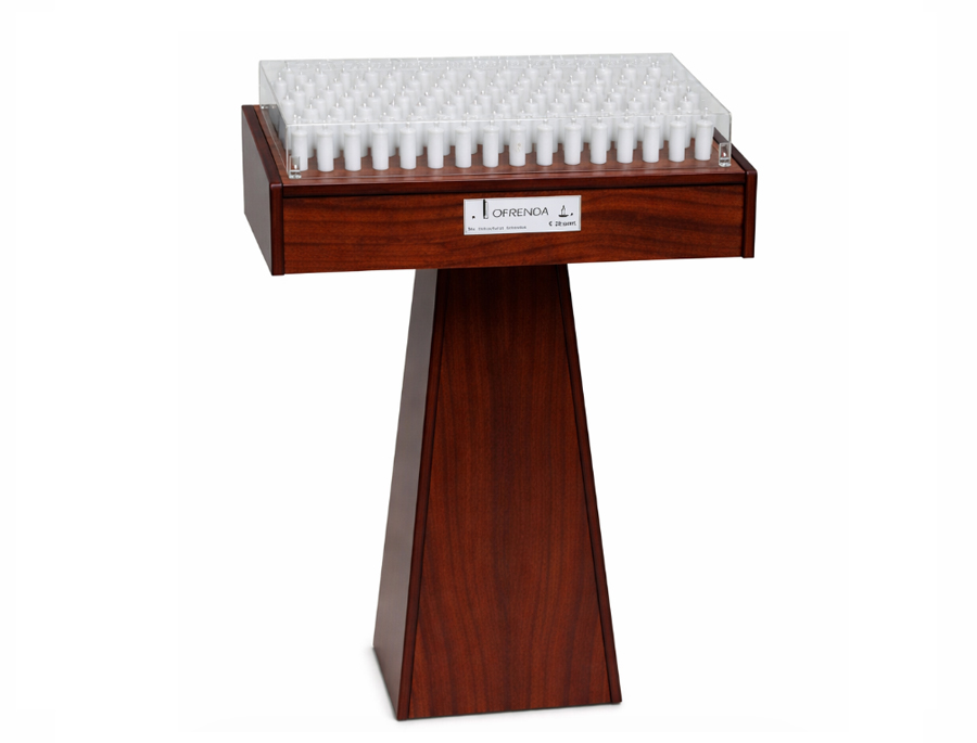Lampadario madera 171 velas led: imagen 1