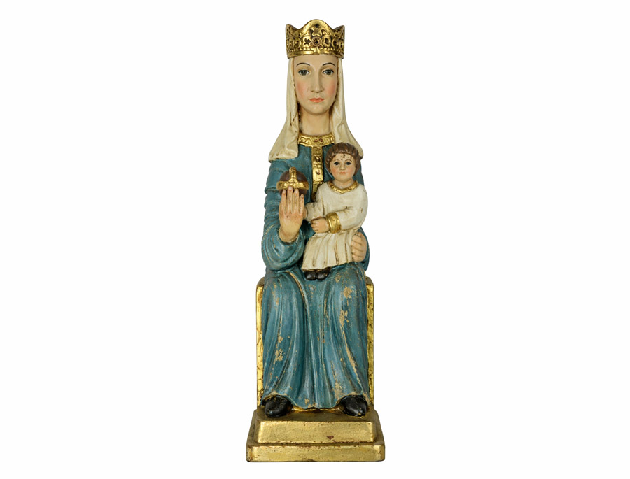 Virgen románica pequeña: imagen 1