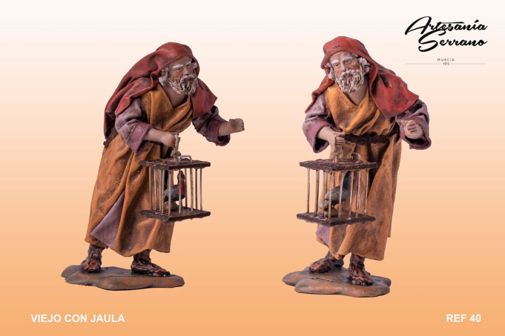 VIEJO CON JAULA