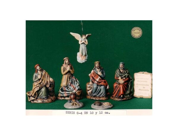 Anunciación a los pastores. Modelo G4 en 12 cm.