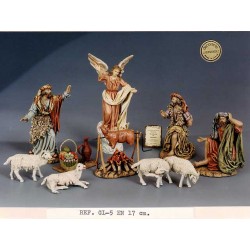 Anunciación a los pastores. Modelo GL5 en 17 cm