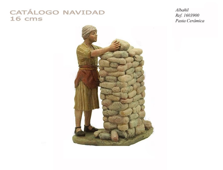 Albañil. 16 cm: imagen 1