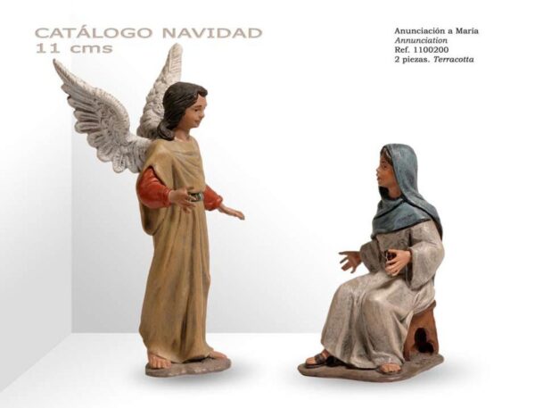 Anunciación a María. 11 cm