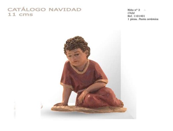 Niño Nº 2. 11 cm