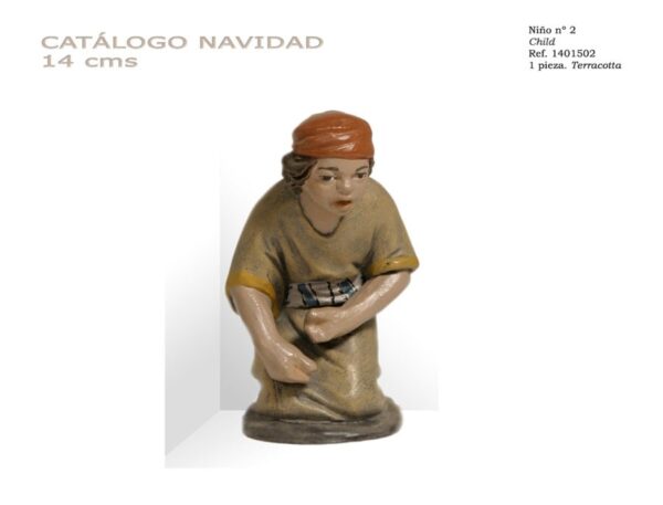 Niño Nº 2. 14 cm
