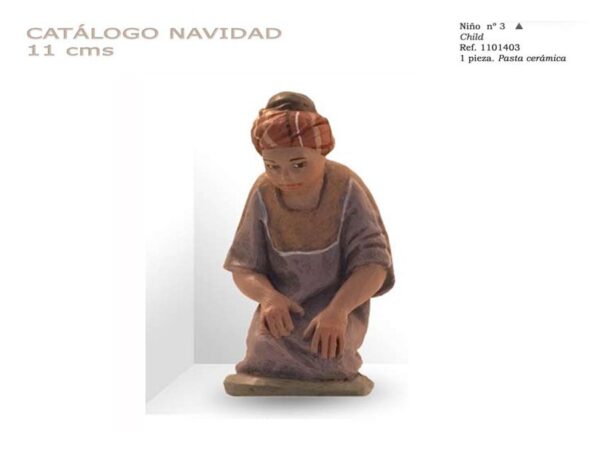 Niño Nº 3. 11 cm