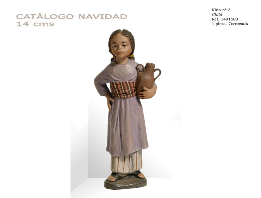 Niña Nº 3. 14 cm: imagen 1