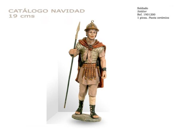 Soldado. 19 cm
