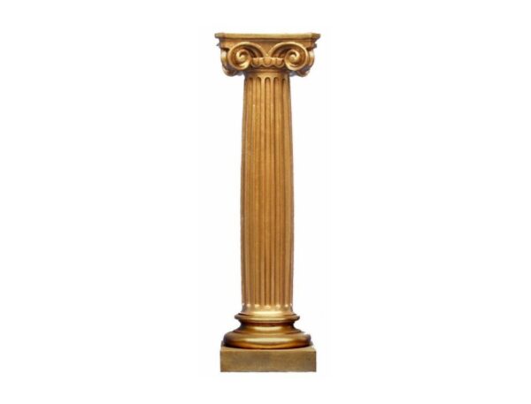 Columna pedestal clásica