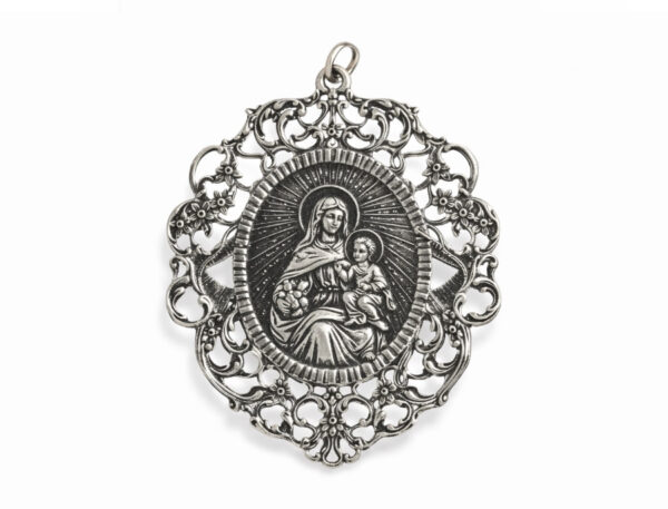 Medalla de Cuna. Virgen del Carmen