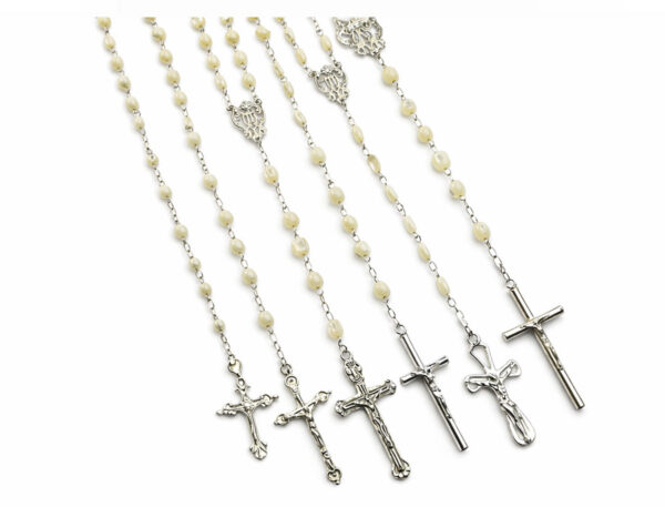Rosarios de Nácar y Plata